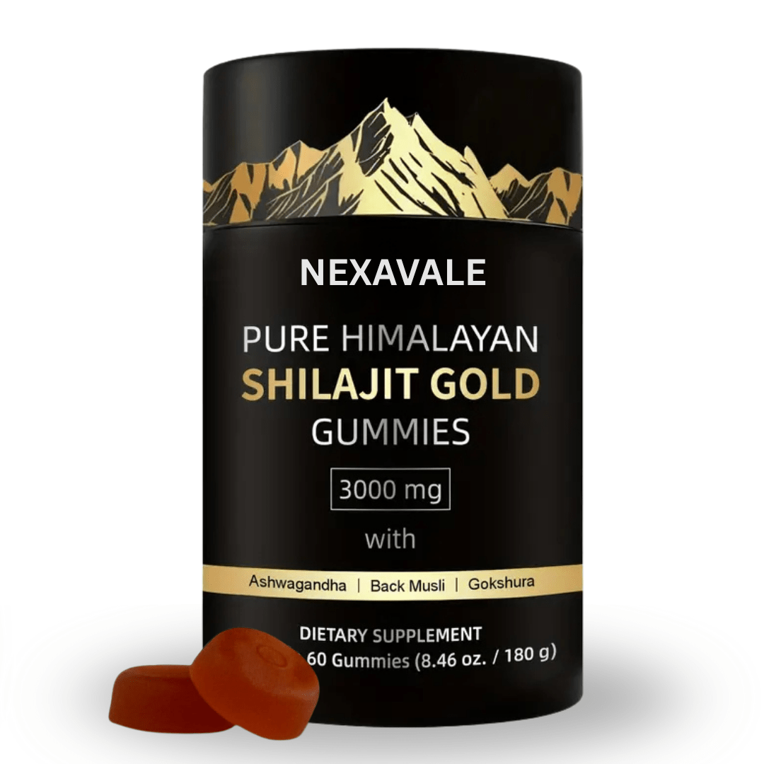 Nexavale™ – Pure Himalayan Shilajit Gummies - Nexavale
