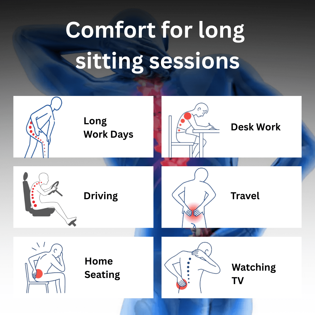 Gel Seat Cushion - Nexavale