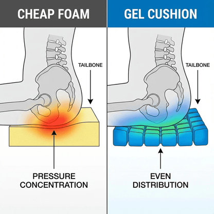 Gel Seat Cushion - Nexavale