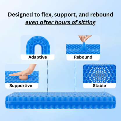 Gel Seat Cushion - Nexavale