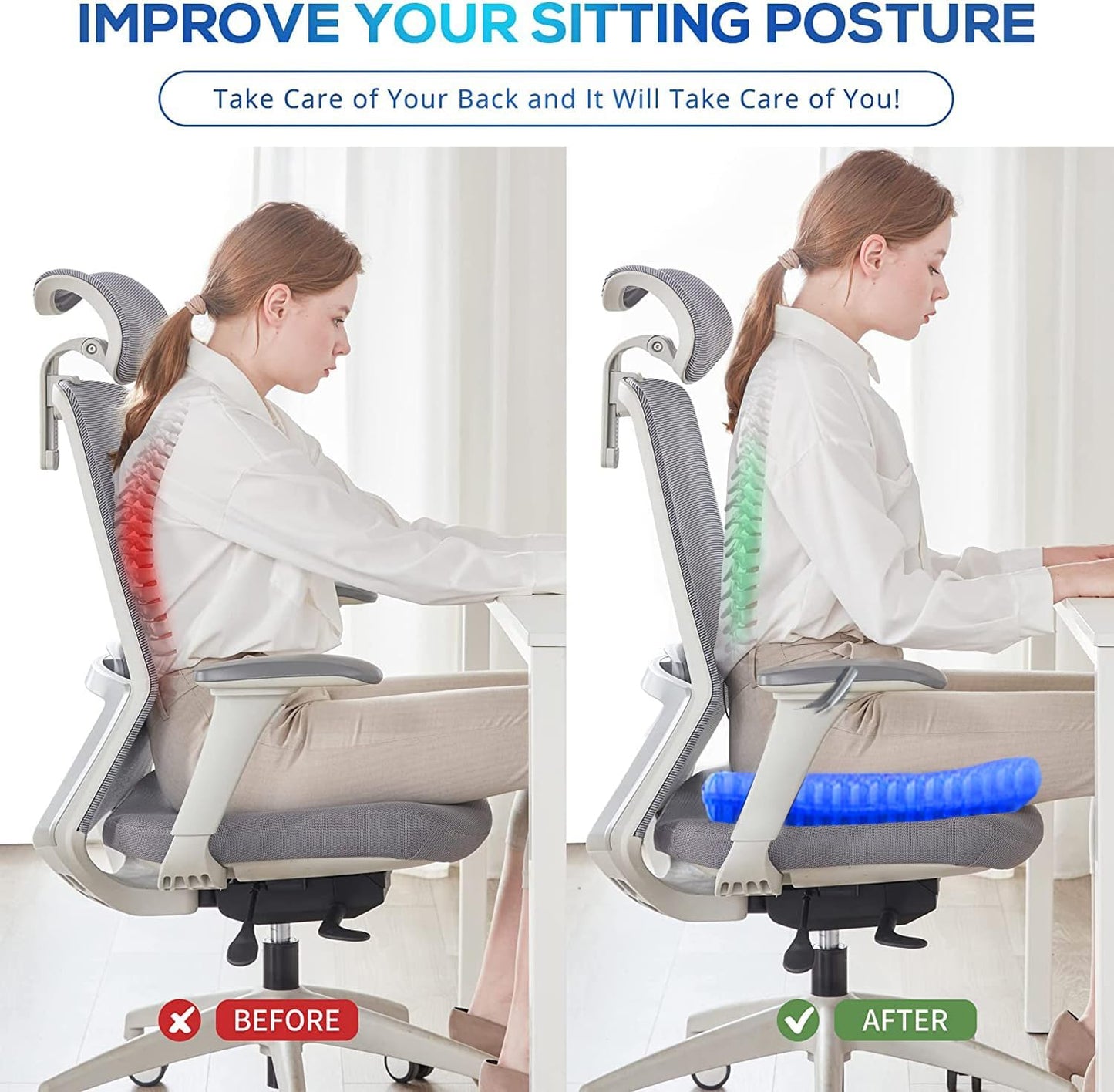 GelRelief™ Seat Cushion - Nexavale