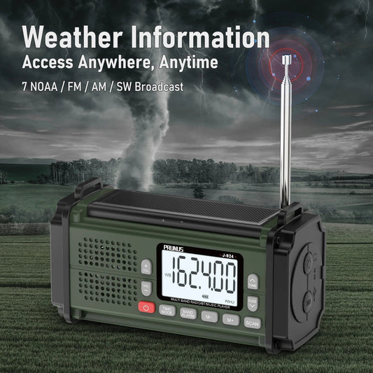 SafetyLink™ 7 In 1 Emergency Radio - Nexavale